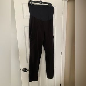 FIGS Black Maternity Scrub Pants